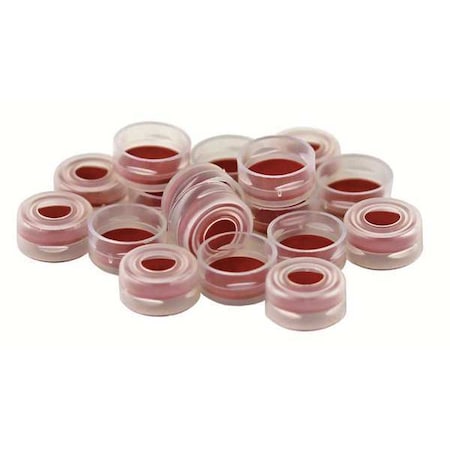 Chemglass Cap, 11mm, Clear, PK100 CV-3570-0011