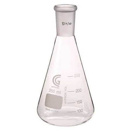 Chemglass Erlenmeyer Flask, 500mL CG-1542-09