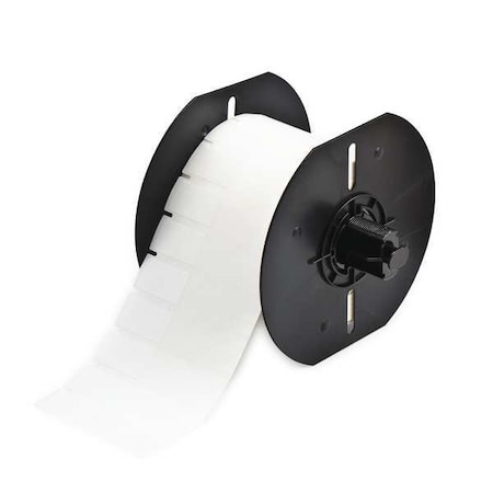 Brady Label Roll, Translucent/White, Labels/Roll: 1500 B33-153-461