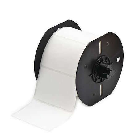 Brady Label Roll, White, Labels/Roll: 500 B33-25-424