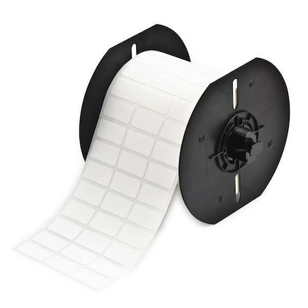 Brady Label Roll, White, Labels/Roll: 5000 B33-5-425