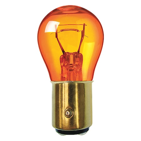 Zoro Select 8W, S8 Miniature Incandescent Bulb (Formerly LumaPro), PK2 1157NA-2PK