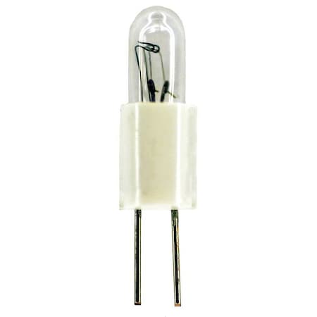 Zoro Select 1W, T1 3/4 Miniature Incandescent Bulb (Formerly LumaPro) 7387-1PK