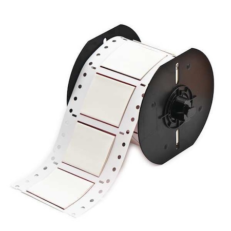 Brady Label Roll, White, Labels/Roll: 150 B33-1000-2-7642