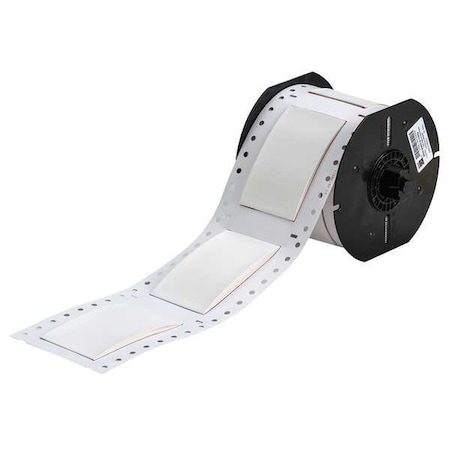 Brady Label Roll, White, Labels/Roll: 50 B33-2000-2-7642