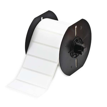 Brady Label Roll, White, Labels/Roll: 1500 B33-18-483
