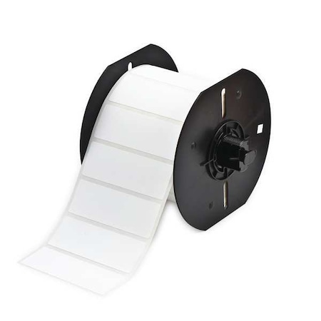 Brady Label Roll, White, Labels/Roll: 1500 B33-18-489