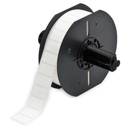 Brady Label Roll, White, Labels/Roll: 1650 B33-125-490
