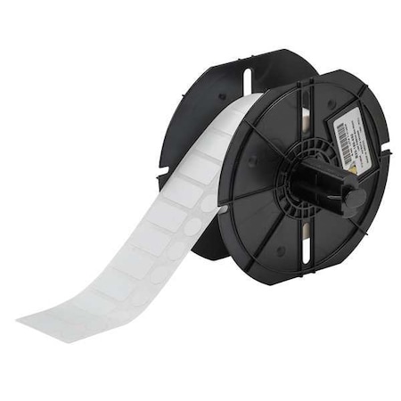 Brady Label Roll, White, Labels/Roll: 1500 B33-182-492