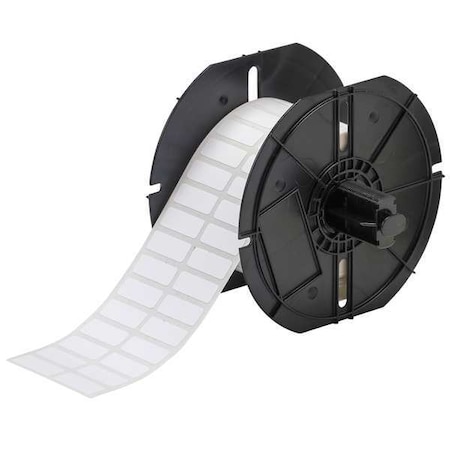 Brady Label Roll, White, Labels/Roll: 2500 B33-152-492