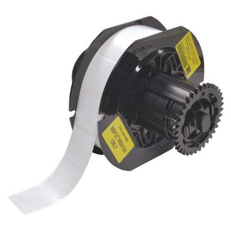Brady Label Roll, White, Labels/Roll: 1500 B33-180-492