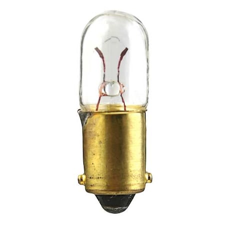 Zoro Select 1.5W, T3 1/4 Miniature Incandescent Bulb (Formerly LumaPro) 1813-1PK