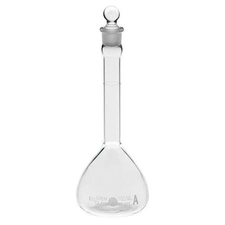 Chemglass Volumetric Flask, 5mL CG-1600-01