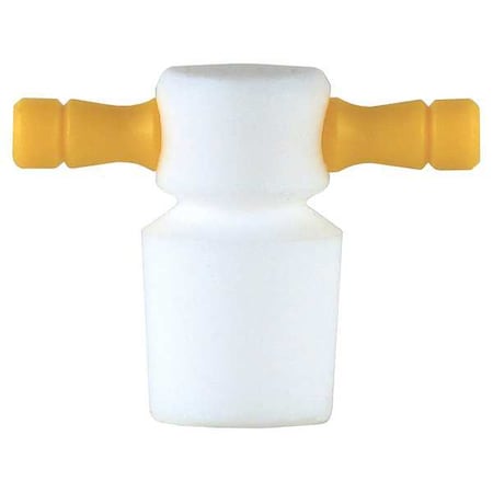 Chemglass Stopper No 19, PTFE, Green Handle CG-3020-A-04