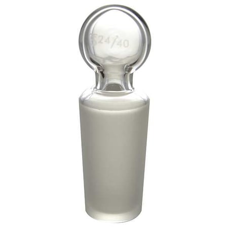 Chemglass Stopper, Pennyhead, Hollow, 19/22 CG-3000-19