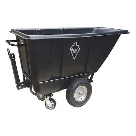 Tough Guy Tilt Truck, HD Towable, 1/2 cu yd, 1400 lb 21VK37