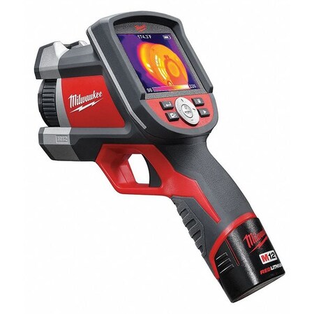 Milwaukee Tool Infrared Camera Kit, 60 mK, 14 Degrees  to 626 Degrees F, Manual Focus 2260-21