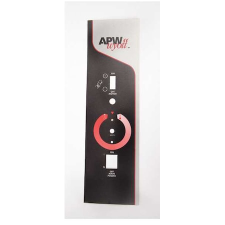 Apw Wyott Control Label 2M-58173