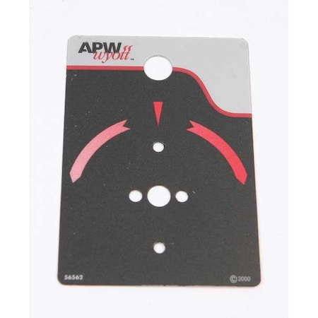 Apw Wyott Increase/Decrease Plate AS-56562
