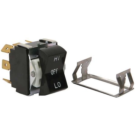 Blodgett Switch, Rocker, 3Pdt, Black 7636