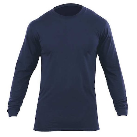 5.11 Men's Utili-T Long Sleeve, Cotton, Pullover, Navy, 3XL, 2 PK 40046
