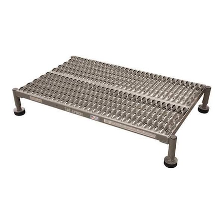Cotterman Work Platform, 1 Step, Steel, 6In. H. 1AWP1936A3 A6-9 B8 C1