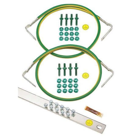 Panduit Grounding Strip System, Retrofit Cabinet Kit Type, Copper CGR630U