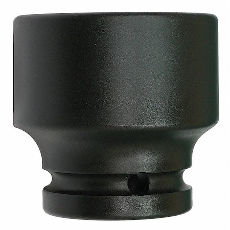 Westward WESTWARD Impact Socket, 1In Drive, 2-3/8In, 6pts, Black Oxide 21WN30