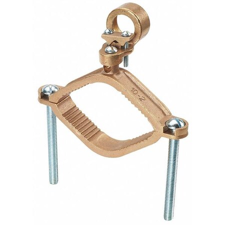 Panduit Pipe Clamp, Cast Bronze, PK50 GPCG3/0-1-1-L