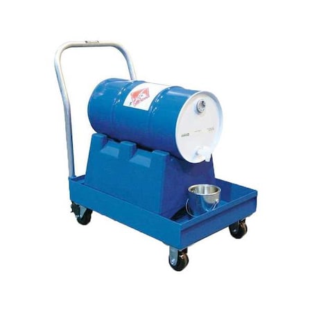 Denios Steel Spill Cart, 16 gal, No Grating K17-3141