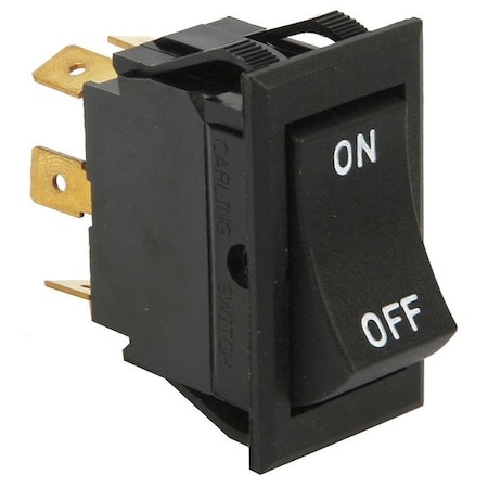 Blodgett Switch, Rocker, Matte Black 30465