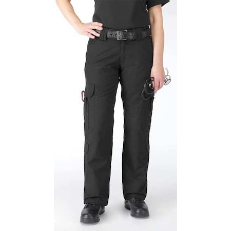 5.11 EMS Pants, 10, Black, 35% Cotton, 65% Polyester 64369ABR-019-10-L