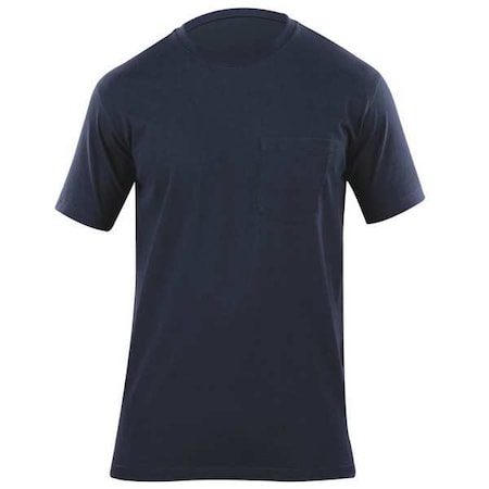 5.11 Men's Professional Pocket T, Cotton, Pullover, 1 Pocket(s), Navy, XS 71307