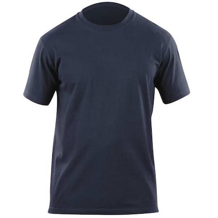 5.11 Men's Professional T-Shirt, Cotton, Pullover, Navy, 2XL 71309