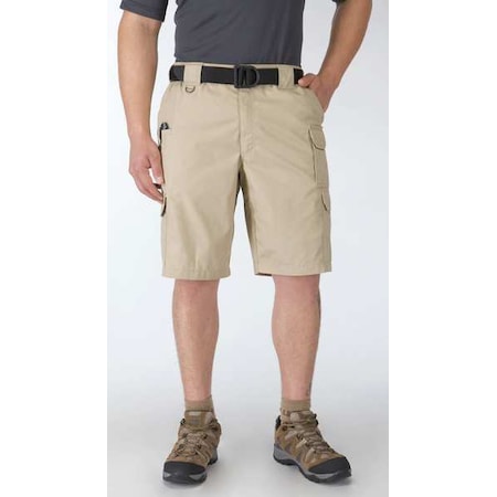 5.11 Men's Taclite Pro 11" Ripstop Short, 32, Khaki, 35% Cotton Ripstop, 65% Polyester 73308ABR-162-32-R