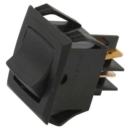 Blodgett Switch, Rocker, Black 19619
