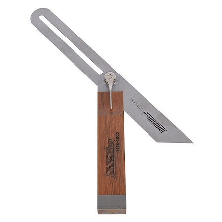 Johnson Level & Tool Sliding T-Bevel, Bamboo, SS, 10 in 1926-1000
