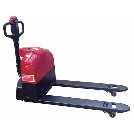 Dayton Electric Pallet Jack, 3000lb, 22 x 47-1/2 21XU82