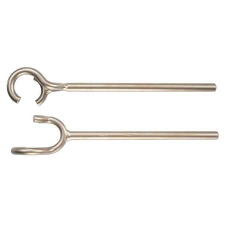 Ampco Safety Tools Claw Wheel Wrench, Non-Spark, 1-7/8, 3-1/8 WV-12