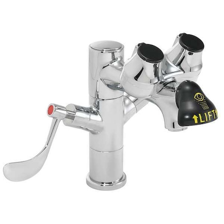 Speakman Eyewash/Faucet Combination, Counter Mount, Counter Mounted, 8.0 H., 7.63 W SEF-1850-4WH