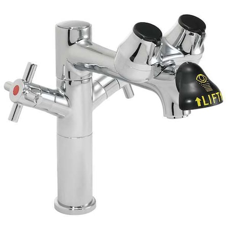 Speakman Eyewash/Faucet Combination, Counter Mount, Counter Mounted, 10.0 H., 7.63 W SEF-1850-8