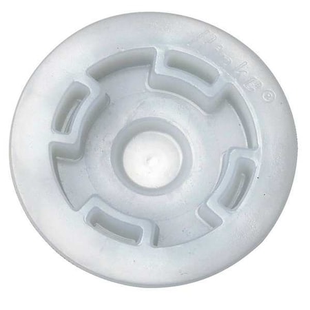 Zoro Select Drum Plug, 2 In., Polyethylene, PK10 GPPA57GK-V