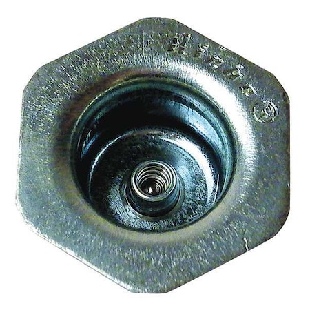 Zoro Select Pressure Relief Plug, Steel, PK10 GRSV750P