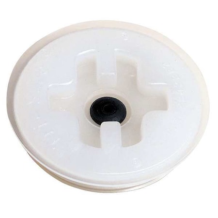 Zoro Select Pressure Relief Plug, Polyethylene, PK10 GTVP20RP