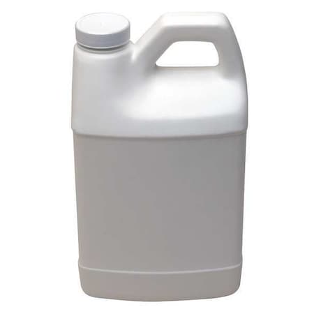 Zoro Select Carboy, 1.89 L Capacity - mL, 64 fl oz Capacity - oz, Screw On Closure, HDPE, Blow Molded Handle HF64W-38
