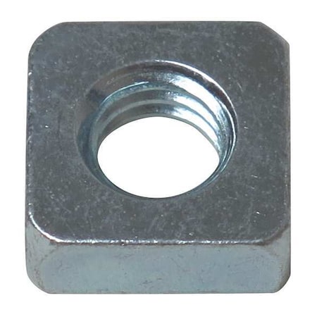 Zoro Select Drum Nut, 5/16 In., Square, Steel, PK10 G5/16SN ZP