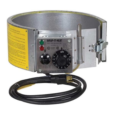 Zoro Select Pail Heater, Electric, 5 gal., 120V TRX5L115