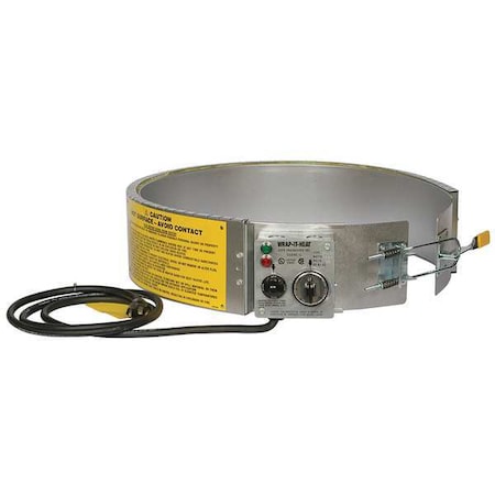 Zoro Select Drum Heater, Electric, 30 gal., 120V SRX30-115