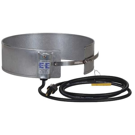 Zoro Select Pail Heater, Electric, 5 gal., 100W BEE-5R