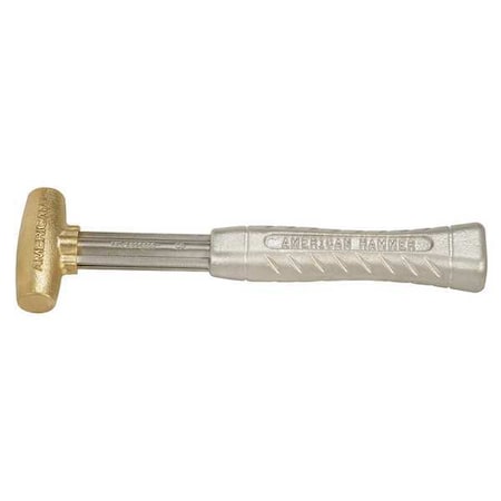 American Hammer Sledge Hammer, 1 lb., 12 In, Aluminum AM1BRAG